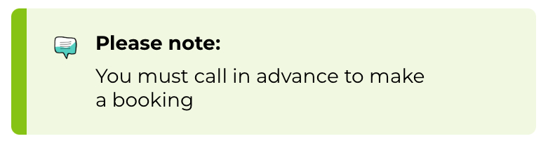 Do I need to book?